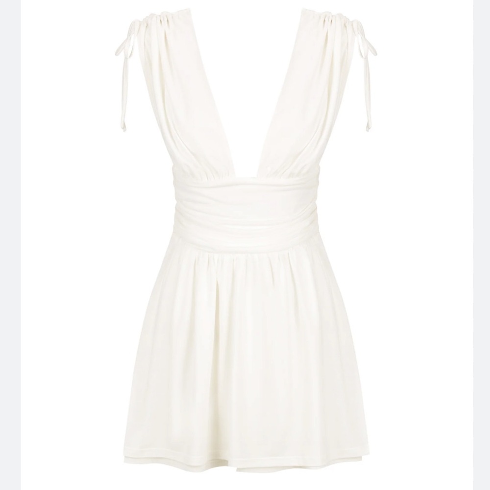 white amazon dress